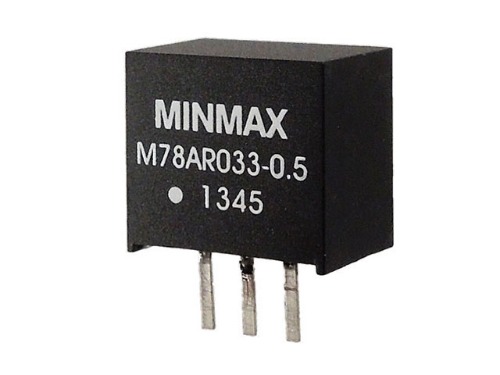 [M-07178]초고효율 DC-DC 컨버터(3.3V0.5A) M78AR033-0.5 - Minmax Technology Co., Ltd.