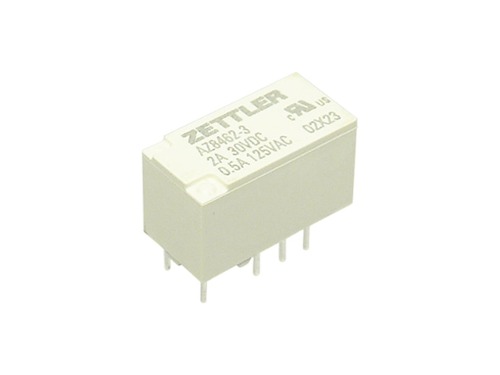 [P-18012]3V 초소형 릴레이 2회로 C접점 AZ8462-3 -Zettler Electronics(HK)