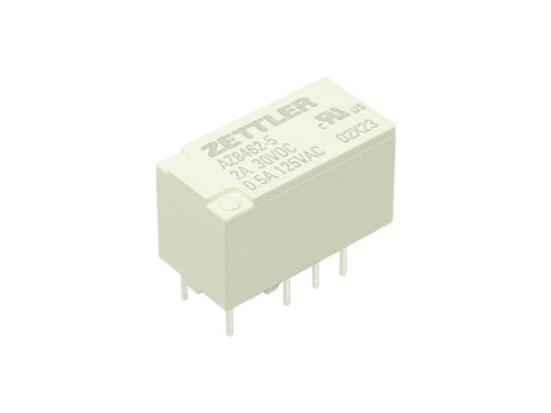 [P-18013]5V 초소형 릴레이 2회로 C접점 AZ8462-5-Zettler Electronics(HK)